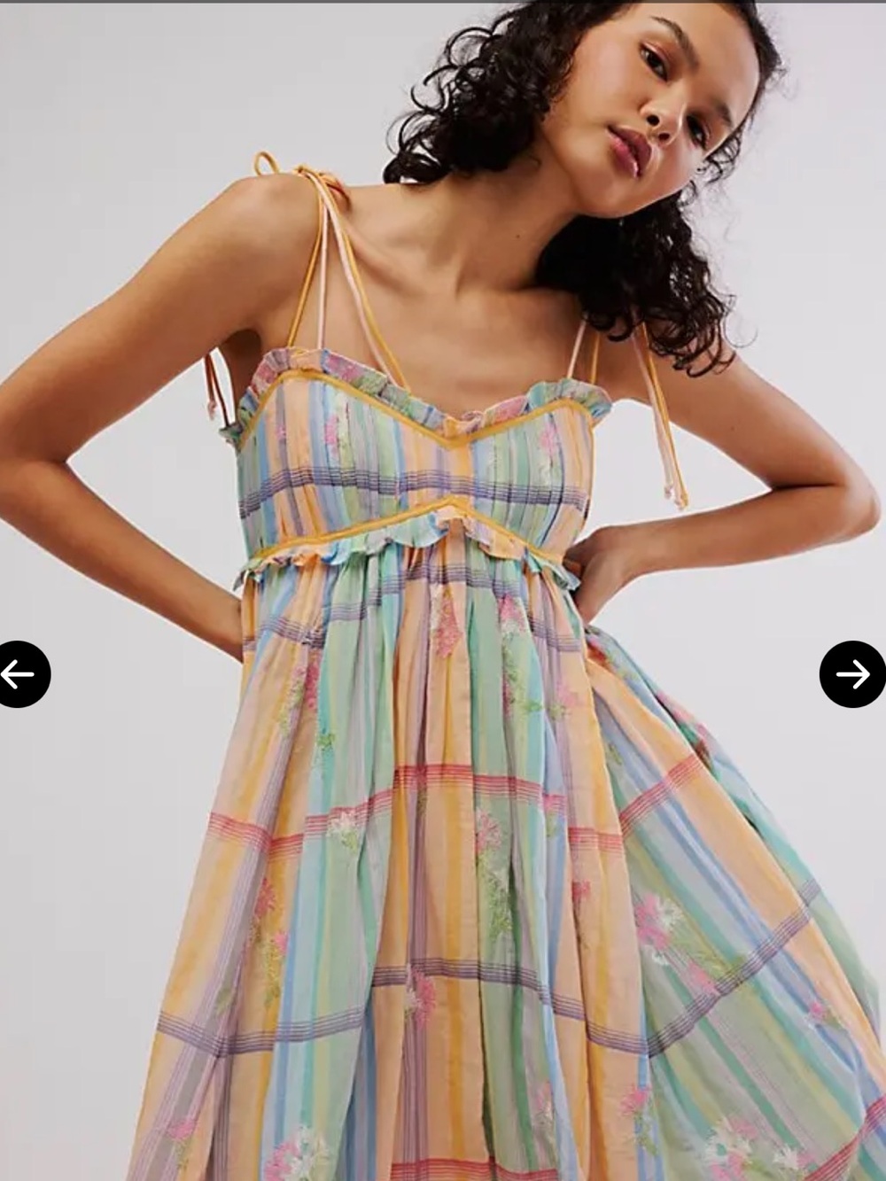 Free People Willow Maxi Dress NWT XS - Picture 3 of 9